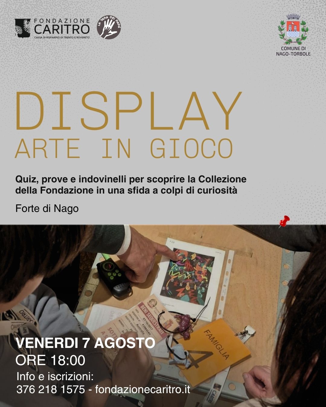 arte gioco nago 7 agosto